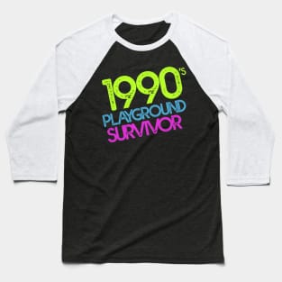 1990's Playground Survivor Baseball T-Shirt